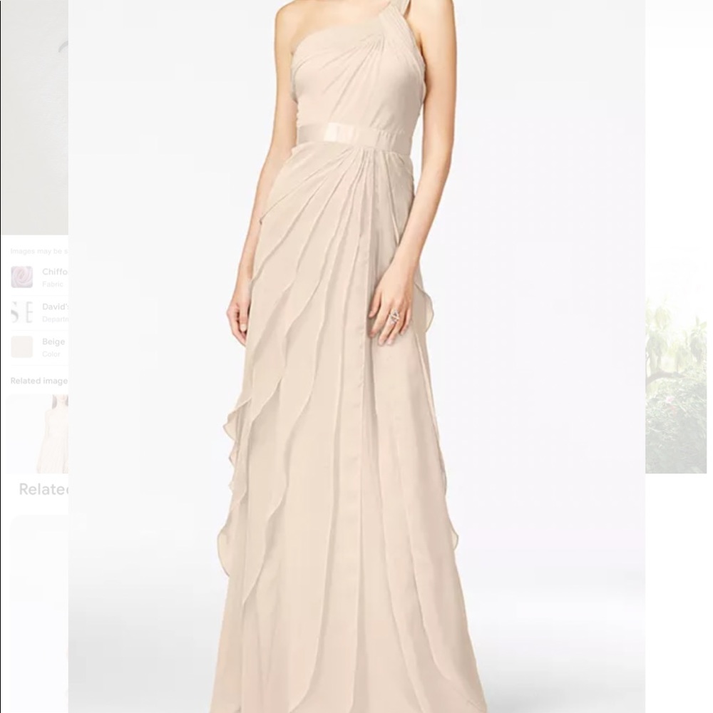 Adrianna Papell Dress Beige, Nude, Blush